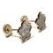 14Kt Yellow Gold with Mother Of Pearl Flower/Star Earring