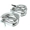 High End Swiss quality  Zircones Earrings in .925 Sterling Silver
