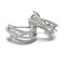 High End Swiss quality  Zircones Earrings in .925 Sterling Silver