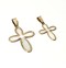 18Kt Yellow Gold and Mother of Pearl Cross (Small/Daughter)