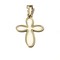 18Kt Yellow Gold and Mother of Pearl Cross (Small/Daughter)