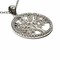 Tree of Life with Oval Link Chain Necklace in 925 Sterling Silver