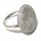18 KT White Gold Ring with 2.33 Ct SI1 Diamonds