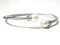 Small Fresh Water Pearls  .925 Sterling Silver Bracelet