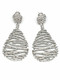 Swiss quality Zircons Earrings in 925 Sterling Silver