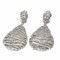 Swiss quality Zircons Earrings in 925 Sterling Silver