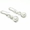 925 Sterling Silver and Fresh Water Pearl Long Earrings
