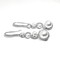 925 Sterling Silver and Fresh Water Pearl Long Earrings