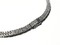 High End Necklace with Swiss Quality Zircons in 925 Sterling Silver