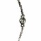 0.11 Ct Diamond Necklace in 14 Kt white Gold adjustable length