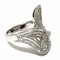 18 KT White Gold Ring with 1.51 Ct SI1 Diamonds