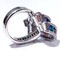 925 Sterling Silver High End Rainbow Ring Knot