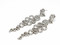 Swiss quality Zircons Earrings in 925 Sterling Silver