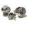 14Kt White Gold Round Classic Stud (Large)