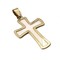 18Kt yellow Gold and Mother of Pearl Cross