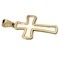 18Kt yellow Gold and Mother of Pearl Cross
