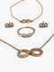 Eternity necklace made in 18Kt Rose Gold with 0.50 Ct SI1 Diamonds