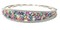 925 STERLING SILVER HIGH END RAINBOW BRACELET