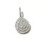18 KT White Gold Pendant with 0.93 Ct SI1 Diamonds