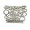 Multi Circles Large ring with Swiss quality Zircons in .925 Sterling Silver