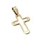 18Kt Yellow Gold and Mother of Pearl Cross