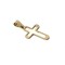 18Kt Yellow Gold and Mother of Pearl Cross