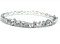 High End Swiss quality  Baguettes Zircones Bracelet in .925 Sterling Silver