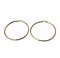 14 Kt Yellow Gold Large Hoops