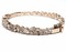 High End Swiss quality  Baguettes Zircones Bracelet with 18Kt Rose Gold Over .925 Sterling Silver