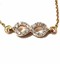0.12 Ct VVS Diamond Infinity bracelet in 18Kt Rose Gold